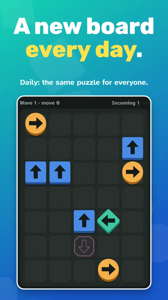 The Daily board: a fresh puzzle that is the same for everyone today.